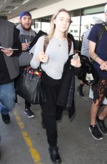 SAOIRSE RONAN at LAX Airport in Los Angeles 01/29/2016