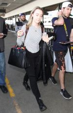 SAOIRSE RONAN at LAX Airport in Los Angeles 01/29/2016