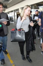 SAOIRSE RONAN at LAX Airport in Los Angeles 01/29/2016