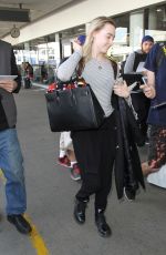 SAOIRSE RONAN at LAX Airport in Los Angeles 01/29/2016