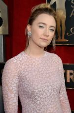 SAOIRSE RONAN at Screen Actors Guild Awards 2016 in Los Angeles 01/30/2016