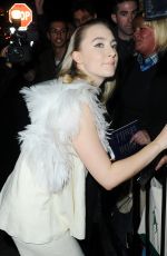 SAOIRSE RONAN at W Magazine Golden Globe Party in Los Angeles 01/07/2016