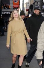 SARA HAINES Out and About in New York 01/22/2016