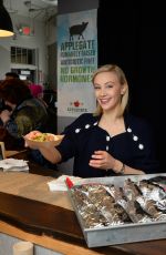 SARAH GADON at Reel Food Cafe in Park City 01/24/2016