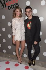 SARAH HYLAND at Minnie Mouse Rocks the Dots Art and Fashion Exhibit in Los Angeles 01/22/2016