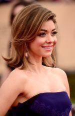 SARAH HYLAND at Screen Actors Guild Awards 2016 in Los Angeles 01/30/2016