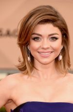 SARAH HYLAND at Screen Actors Guild Awards 2016 in Los Angeles 01/30/2016