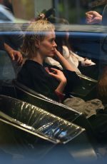 SARAH PAULSON at a Hair Salon in Los Angeles 01/15/2016