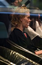 SARAH PAULSON at a Hair Salon in Los Angeles 01/15/2016