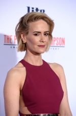 SARAH PAULSON at American Crime Story: The People V.O.J. Simpson Premiere 01/27/2016