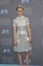 SARAH PAULSON at Critics’s Choice Awards 2016 in Santa Monica 01/17/2016