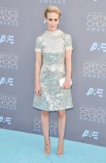 SARAH PAULSON at Critics’s Choice Awards 2016 in Santa Monica 01/17/2016