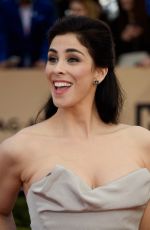 SARAH SILVERMAN at Screen Actors Guild Awards 2016 in Los Angeles 01/30/2016