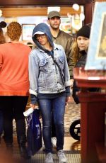 SCARLETT JOHANSON at Disneyland in Anaheim 01/22/2016