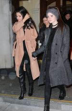 SELENA GOMEZ and MEGAN PULERI Night Out in New York 01/22/2016