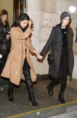 SELENA GOMEZ and MEGAN PULERI Night Out in New York 01/22/2016