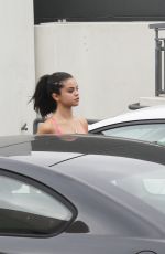 SELENA GOMEZ and TAYLOR SWIFT Leaves a Gym in Los Angeles 01/18/2016