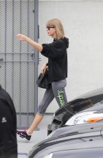 SELENA GOMEZ and TAYLOR SWIFT Leaves a Gym in Los Angeles 01/18/2016