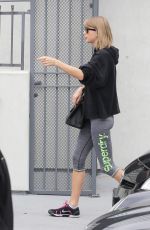 SELENA GOMEZ and TAYLOR SWIFT Leaves a Gym in Los Angeles 01/18/2016