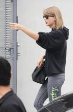 SELENA GOMEZ and TAYLOR SWIFT Leaves a Gym in Los Angeles 01/18/2016