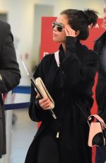 SELENA GOMEZ at LaGuardia Airport in New York 01/25/2016