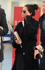 SELENA GOMEZ at LaGuardia Airport in New York 01/25/2016