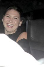 SELENA GOMEZ Leaves Nice Guy in West Hollywood 01/17/2016