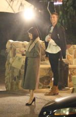 SELENA GOMEZ Leaves Saddle Peak Lodge in Malibu 01/15/2016