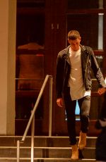 SELENA GOMEZ Leaves SLS Hotel in Los Angeles 01/18/2016