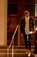 SELENA GOMEZ Leaves SLS Hotel in Los Angeles 01/18/2016