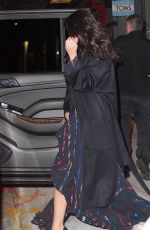 SELENA GOMEZ Leaves SNL Rehearsals in New York 01/21/2016