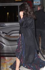 SELENA GOMEZ Night Out in New York 01/21/2016