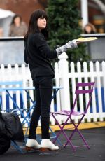 SELMA BLAIR at a Skating Rink in Santa Monica 01/30/2016
