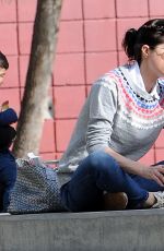 SELMA BLAIR Out and About in Los Angeles 01/21/2016