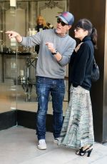 SELMA BLAIR Out and About in West Hollywood 12/30/2015