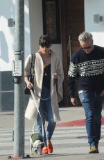 SELMA BLAIR Walks Her Dog Out in Los Angeles 01/16/2016