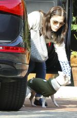 SELMA BLAIR Walks her DOg Out in West Hollywood 01/20/2016