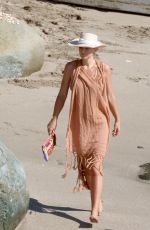 SERINDA SWAN in Bikini at a Beach in St. Barts  01/11/2016