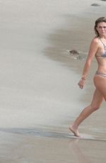 SERINDA SWAN in Bikini at a Beach in St. Barts  01/11/2016