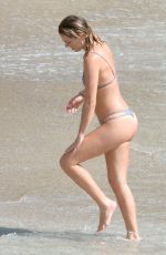 SERINDA SWAN in Bikini at a Beach in St. Barts  01/11/2016