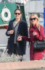 SHAILENE WOODLEY, REESE WITHERSPOON and NICOLE KIDMAN on the Set of Big Little Lies in Monterey 01/26/2016