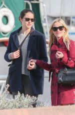 SHAILENE WOODLEY, REESE WITHERSPOON and NICOLE KIDMAN on the Set of Big Little Lies in Monterey 01/26/2016