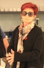 SHARON OSBOURNE Out Shopping in Beverly Hills 01/08/2016