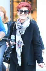 SHARON OSBOURNE Out Shopping in Beverly Hills 01/08/2016