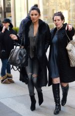 SHAY MITVHELL Arrives at SiriusXM Studios in New York 01/11/2016