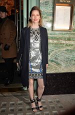 SIENNA GUILLORY at a Private Dinner of Creme De La Mer in London 01/21/2016