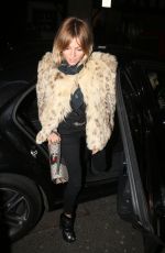SIENNA MILLER at 100 Wardour Street Launch in London 01/28/2016