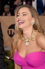 SOFIA VERGARA at Screen Actors Guild Awards 2016 in Los Angeles 01/30/2016