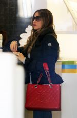SOFIA VERGARA Out for Furniture Shopping on Robertson Blvd in Los Angeles 01/12/2016