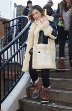 SOPHIA BUSH Out and About in Park City 01/22/2016
